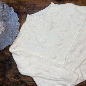 Moon & Madison Popcorn Stitch Sweater